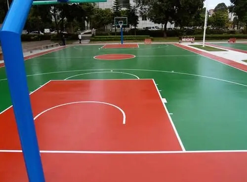 平凉球场地面翻新,裂缝修重要性